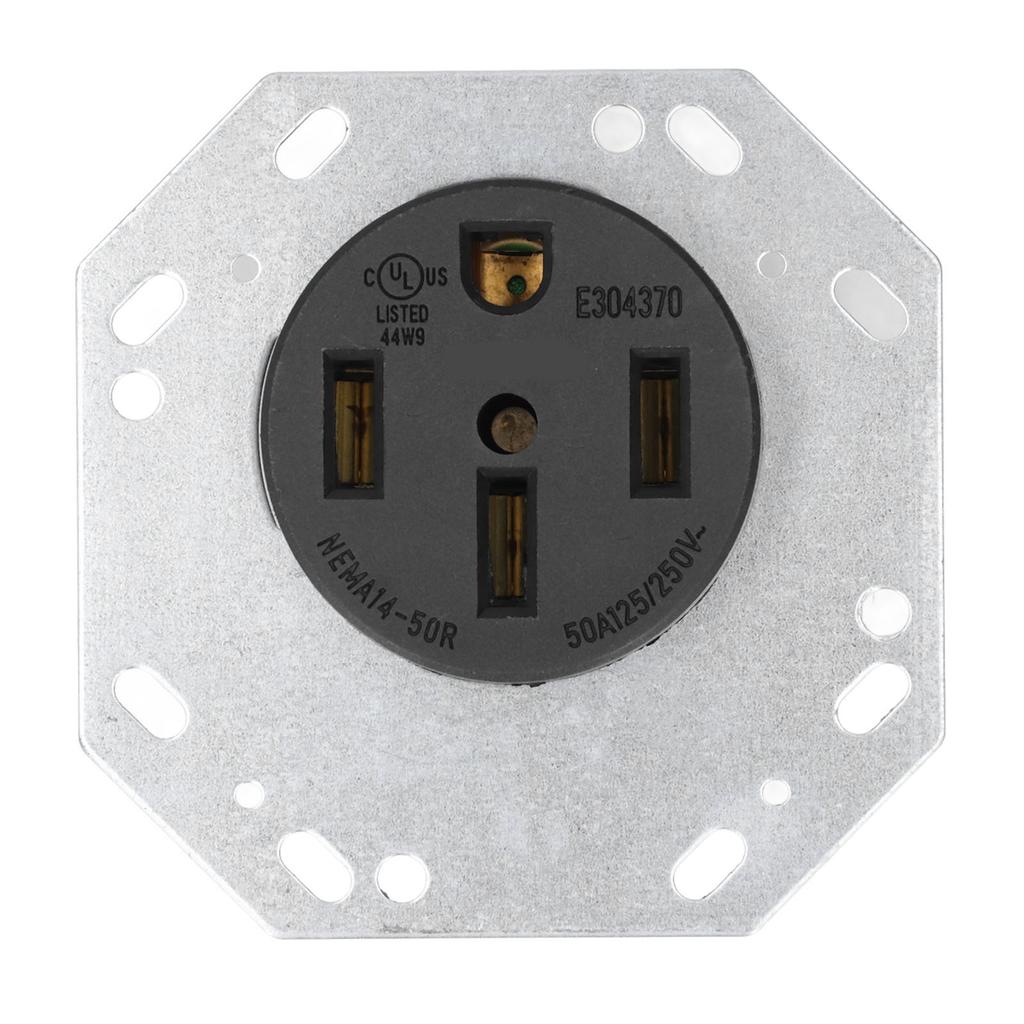 Розетка NEMA L14?50R Стандарт США Прямая промышленная розетка 50А 125250В