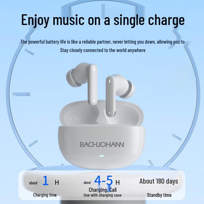 BACHJOHANN B1 Wireless Bluetooth Earbuds