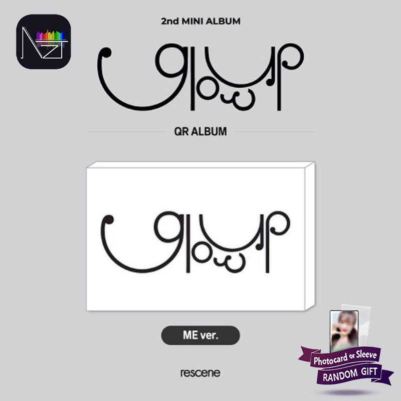 RESCENE 2nd MINI ALBUM [Glow Up] ME VER. (QR VER.)