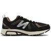 New Balance Коллекция NB 410 Низкие Повседневные Кроссовки для Бега Унисекс Бежевые Черные Кроссовки MT410BM5