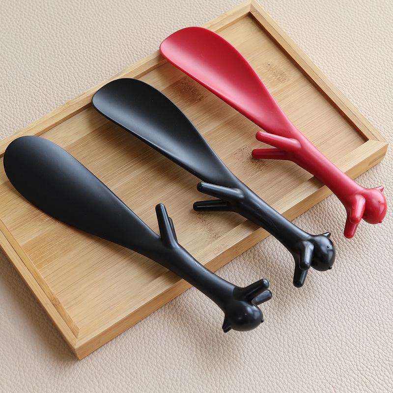 Популярный Портативный Детский Милый Короткий Пластиковый Рожок для Обуви