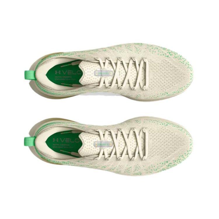 Under Armour Мужские кроссовки Flow Velociti 3 Etched In Stone Cream Ivory-Dune Court-Green 3027327-100