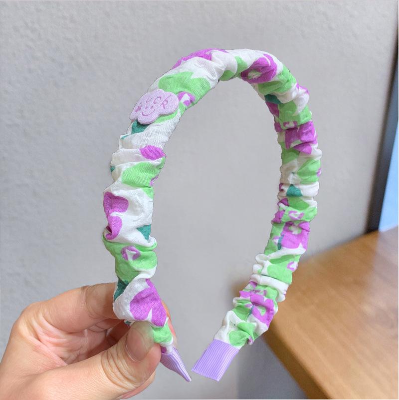 Изысканная повязка на голову с цветочным узором и стразами – высококачественный ретро-аксессуар для волос для женщин