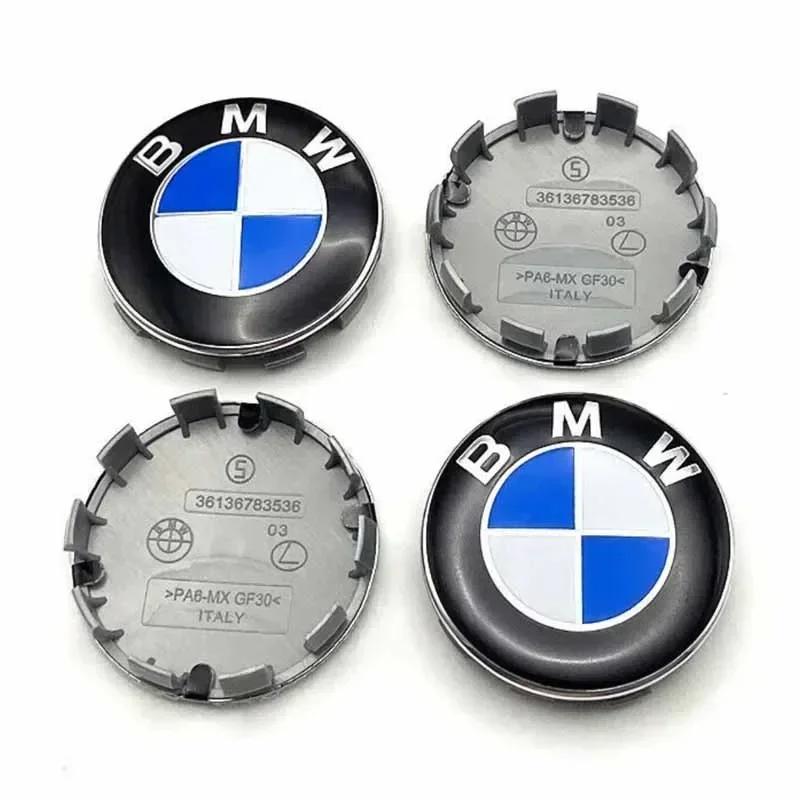 -4 шт. 56 мм/60 мм/68 мм центральные колпачки ступицы для BMW – Подходят для X1 X3 X5 E70 E71 X6 M3 F30 F20 F10 F11 G30 E36 E46 E53 E90 E91 E60 E61