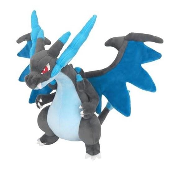 Sanei Boeki Pocket Monsters ALL STAR COLLECTION Mega Charizard X (S) W30D27H26cm Plush PP281