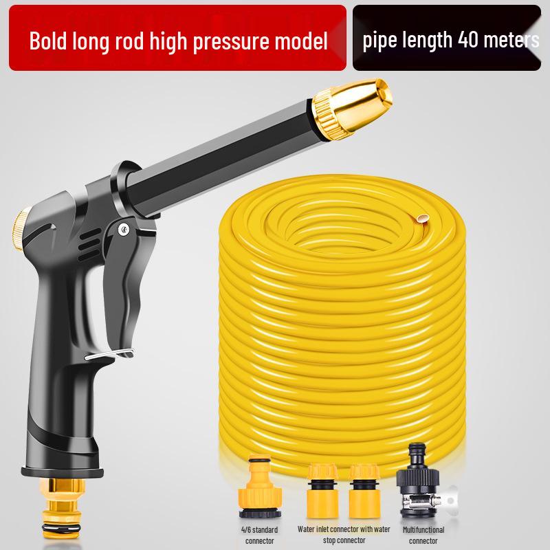 Распылитель высокого давления для мойки автомобилей: Мощная насадка для водопроводной воды, идеально подходит для автомобилей, полов и садов