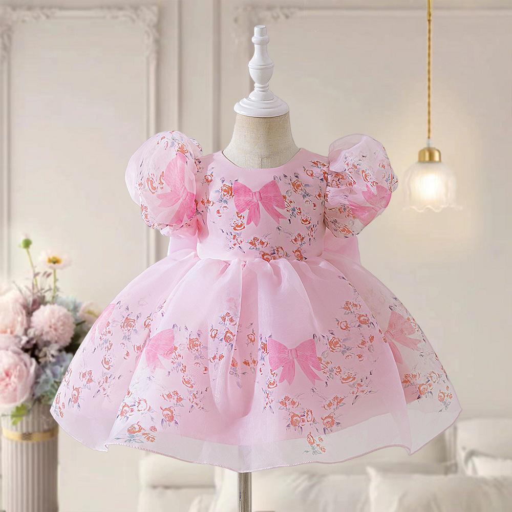 0-3Y Christmas Dress Newborn Baptism Wedding Dress for Baby Girl First Birthday Party Wear Toddler Girl Christening Gown Clothes L3080