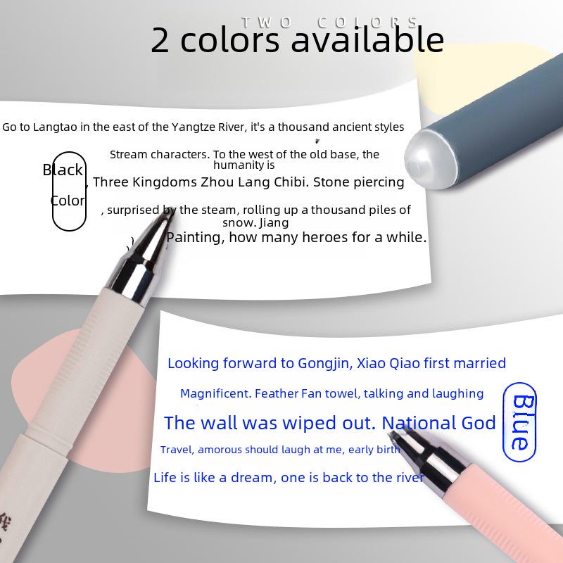 Стираемая гелевая ручка для 3-5 классов - Crystal Blue Magic, стирается при нагревании, легко протирается