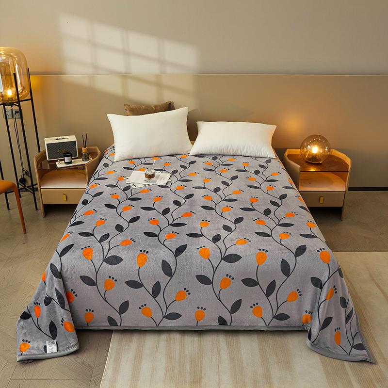 1 шт. Удобное одеяло с принтом, мягкое, уютное, можно стирать в стиральной машине, бархатное, плюшевое, всесезонное, многоцелевое, ворсовое одеяло для офиса и дивана(Без наволочек)