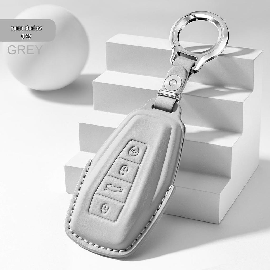 Премиальная кожаная обложка для ключа Geely Panda - Унисекс Аксессуар для интерьера
