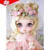 Набор алмазной мозаики 5D "Кукла"