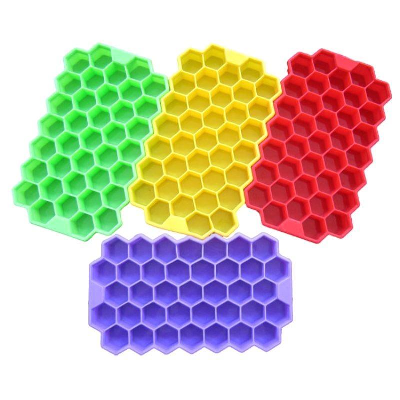Silicone Honeycomb - Shaped Ice - Making Ice - Making DIY Tools Porous Chocolate Soap Mold