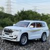 1/24 Toyota Prado литые игрушечные машинки и игрушечные машинки игрушечный внедорожник металлическая коллекция машинка моделирование LAND CRUISER модель машины детские подарки