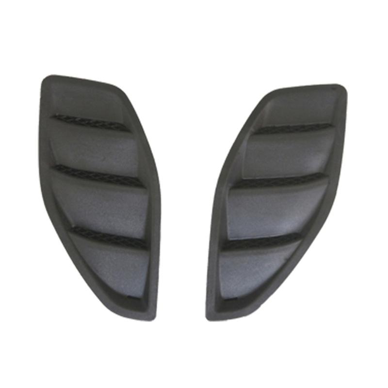 Automotive Hood Dome Louvers Air Inlet Vent Outlet Bezel Sticker For JK 2007-2017 ABS Seamlessly Installation Process
