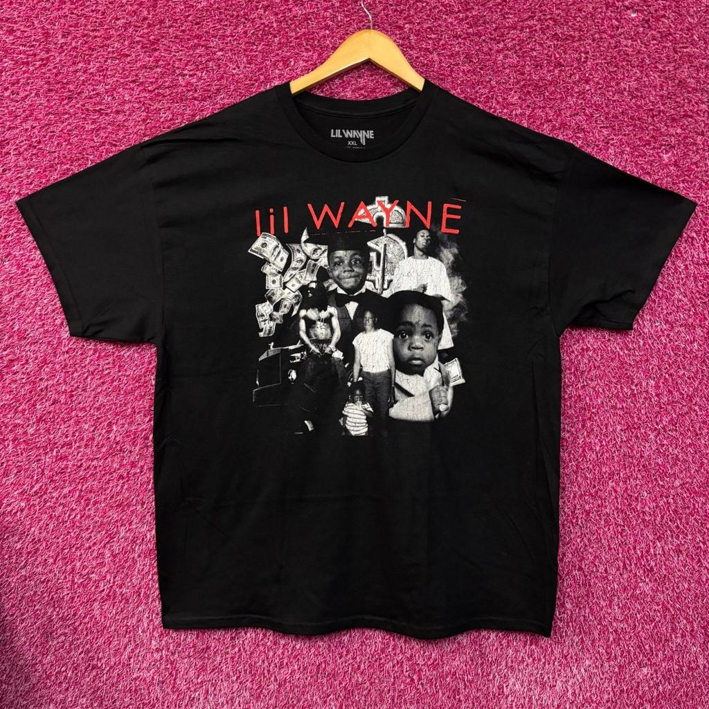 Lil Wayne The Carter Album Covers Graphic Design 100% Cotton T-shirt Mens Tees Top