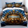 Majestic golden emblem Bedding sets Duvet cover sets Duvet covers Pillowcases(1*Duvet Cover 2*Pillowcases without duvet insert)