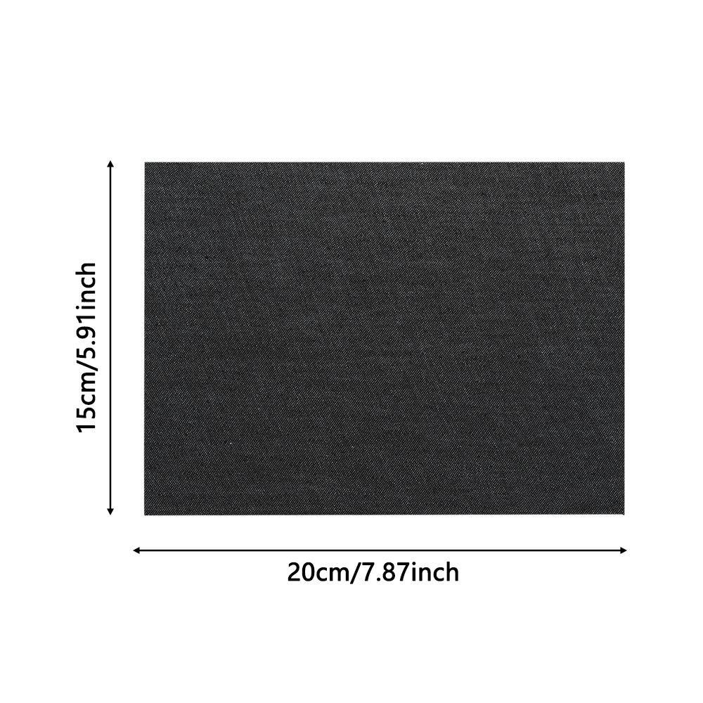 Самоклеящиеся джинсовые украшения, утюг на заплатке, наклейки на одежду, ремонтные заплатки для джинсов, джинсовые заплатки