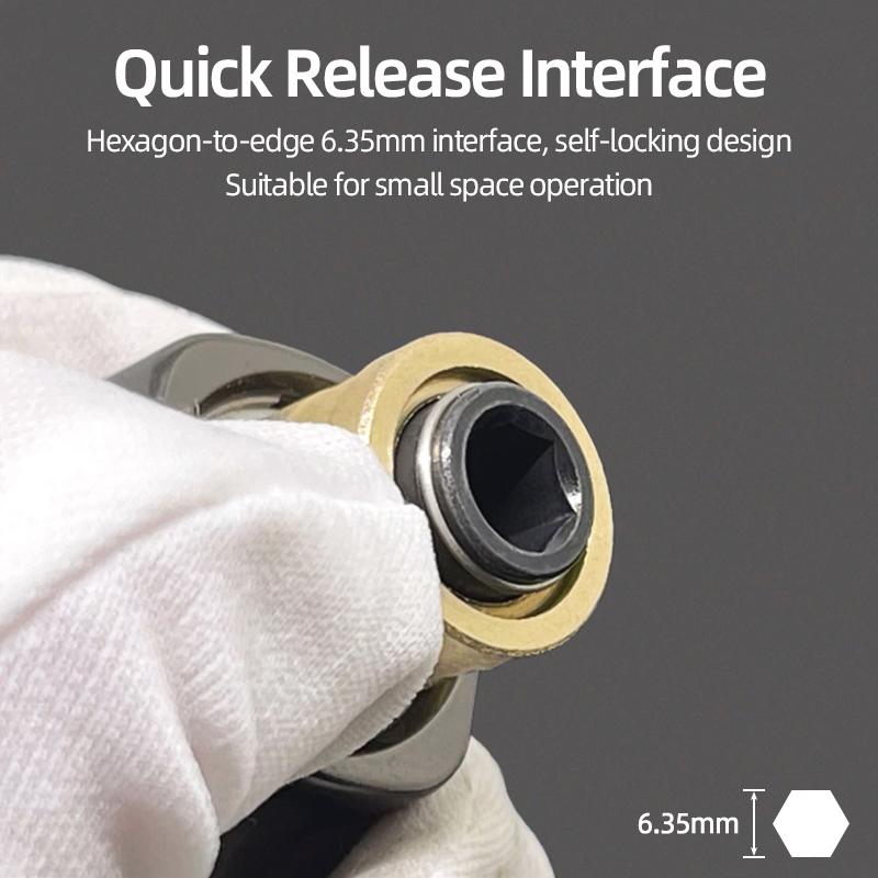 Набор угловых отверток Держатель для торцевых головок Адаптер Регулируемые биты Сверло Отвертка Инструмент Шестигранные биты Торцевые головки Шлицевые Крестовые биты