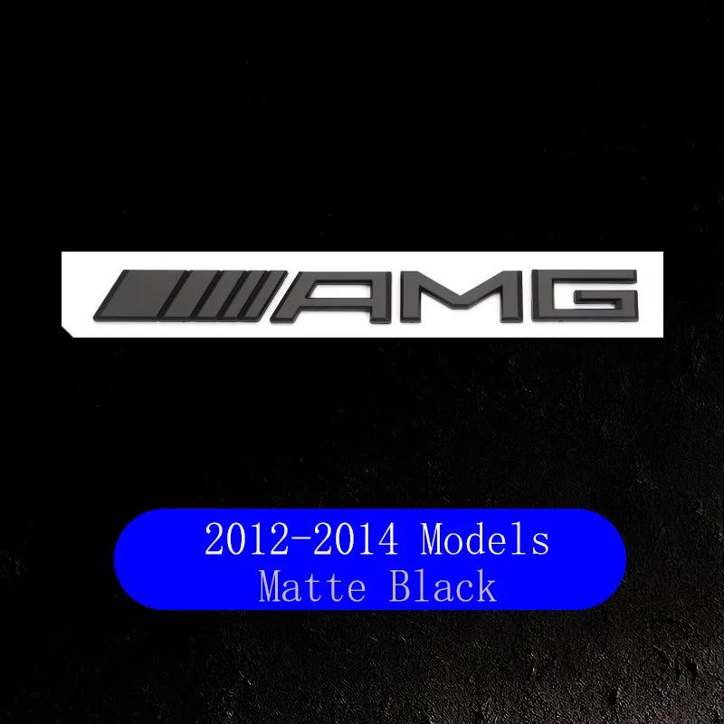 2025 Hot AMG Logo Car Tail Trunk Auto Emblem Sticker Accessories For Mercedes Benz Brabus Smart Maybach W204 GLC CLA W205 W203 W