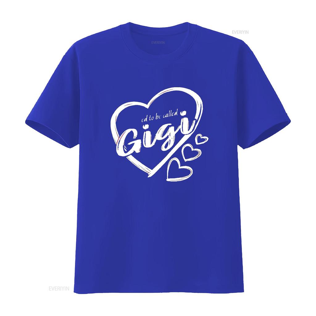 Blessed To Be Called Gigi Cute Heart Design Women s Plus Size Round Neck T Shirt Black 2X Large vintage Washed Stylish