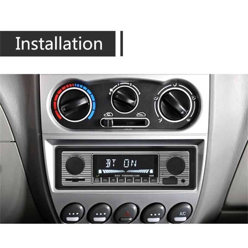 Car SUV-LCD Digital Display 12V FM MP3-Player Bluetooth-compatibe USB Auto Stereo-Audio-Stereo In-dash Radio Electronics