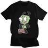 Kawaii Invader Zim футболка с рисунком Happy Hug Ready Zim Image милая футболка с рисунком унисекс женская футболка в стиле ретро футболка большого размера