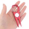 Outdoor Ball Fork Green Fork Golf Divot Tool Golf Pitch Accessories Golf Pitch Divot Repair Tool