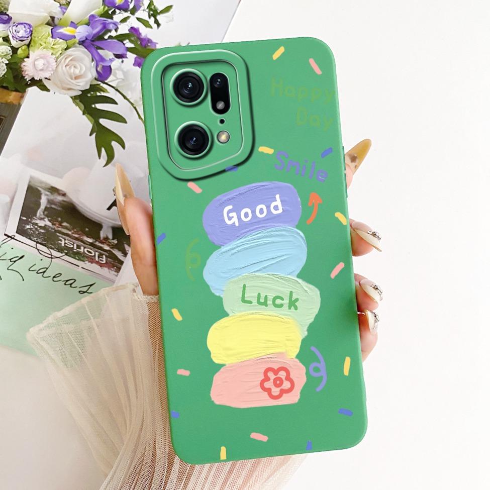 Чехол для телефона Oppo Find X5 Pro Чехол Модный Мультяшный Милый Смешной Расписной Силиконовый Чехол Для Oppo CPH2305 PFEM10 PFFM20