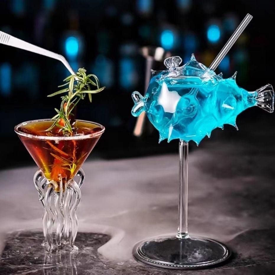 Креативный бокал на ножке для вина, шампанского и коктейлей – Элегантный бокал для вечеринок и домашнего использования