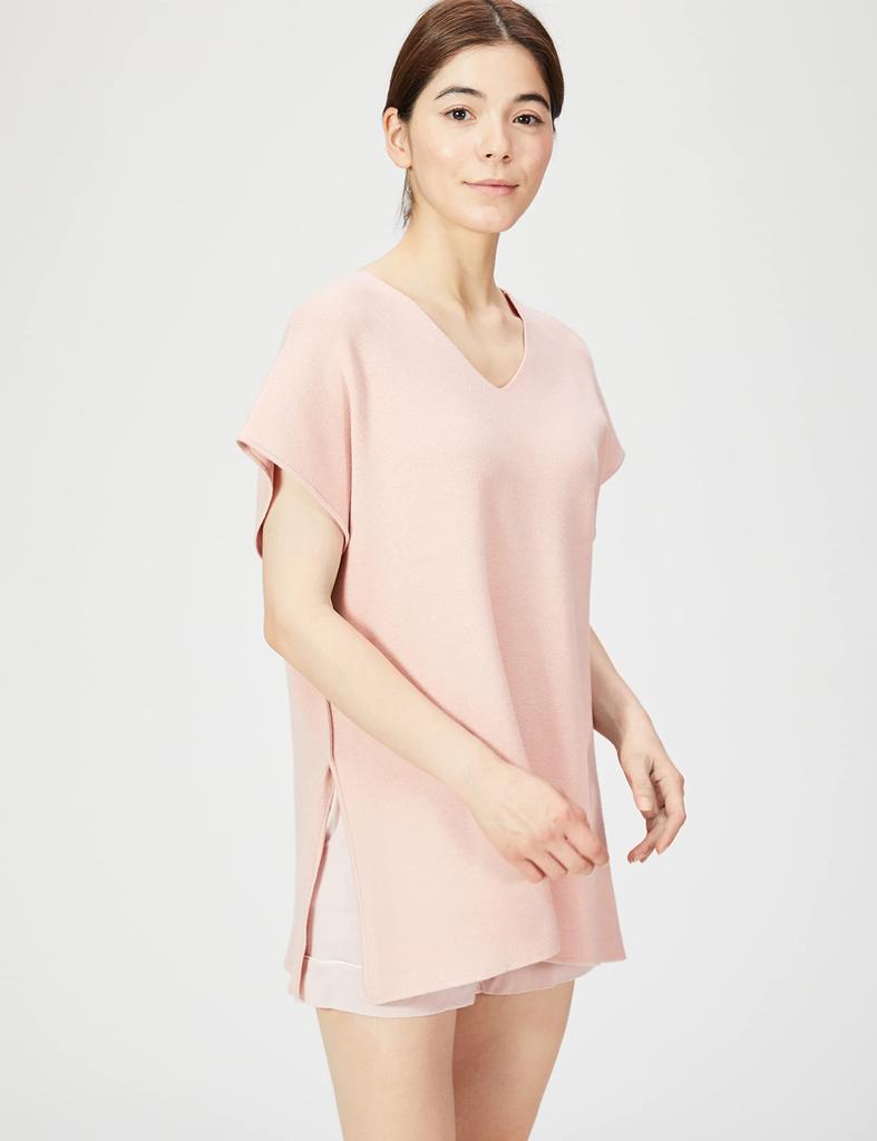 Snidel Home Kaftan Knit Pullover SHNT221023 PCH F Women's