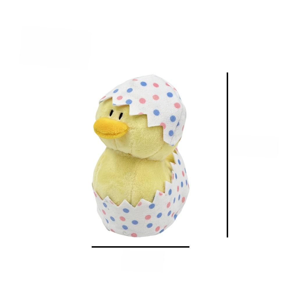 Плюшевая игрушка в виде коровы, пасхальная корзина, с ПП-хлопком для праздничного подарка и декора