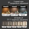 LED Night Light Touch Sensor Wireless USB Rechargeable Wall Lamp 3 Colors Dimming Night Lamp Decoration Bedroom Cabinet Lights
