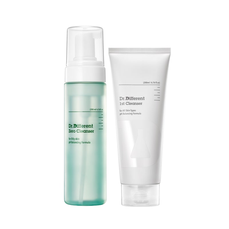 Первый очищающий гель 200 мл + Zero Cleanser Очищающая пенка-мусс для жирной кожи 200 мл