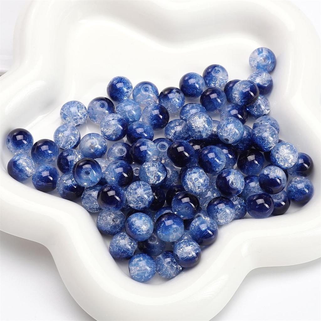 8/10 мм 20-30 шт./пакет Стеклянные бусины DIY Браслет Ожерелье Серьги Ювелирные изделия Аксессуары