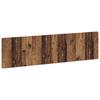 Wall Mounted Headboard ZWOLLE Reclaimed Wood Engineered Wood