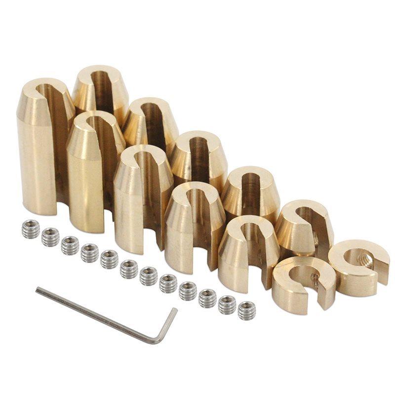 Motorcycle Reble Brass Spoke Balance Weights 12Pcs Refill Kit