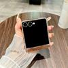 Чехол для Samsung Galaxy Z Flip7 5G с защитой шарнира, блестящий чехол для телефона из ПК со стразами