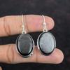 Серебряные серьги с обсидианом, драгоценные камни, серьги из стерлингового серебра 925 пробы, серьги ручной работы, висячие серьги, подарки для жены, дизайнерские украшения