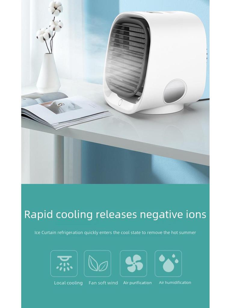 Мини USB-охладитель и увлажнитель воздуха для рабочего стола и дома
