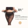 Oversize Women High Waist Pantyhose Plus Size Stockings With Garter Belt Stretchy Sexy Summer Tights 3Xxxl