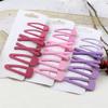 6Pcs Solid Colors Hairpins For Children Girls Basic Simple BB Clips Colorful Cute Hair Clip Barrettes Headwear Hair Accessories
