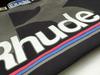 RHUDE Унисекс Свободная стираная велюровая толстовка в американском гоночном стиле