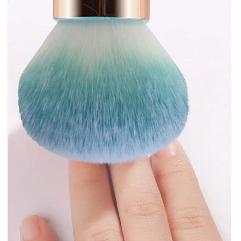 Новая модная алмазная кисть для ногтей с грибовидной головкой, большая косметическая кисть для пудры