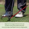 Магнитный alignment stick для гольфа, легкий инструмент для тренировки свинга, для точной отработки свинга в помещении или на улице