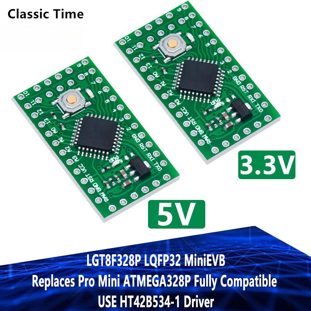 LGT8F328P LQFP32 MiniEVB 3,3 В/5 В заменяет Pro Mini ATMEGA328P, полностью совместим с Arduino, используйте драйвер HT42B534-1