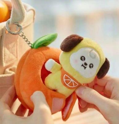 [Б/У] Брелок-кигуруми BT21 Chimmy ORANGE PARTY