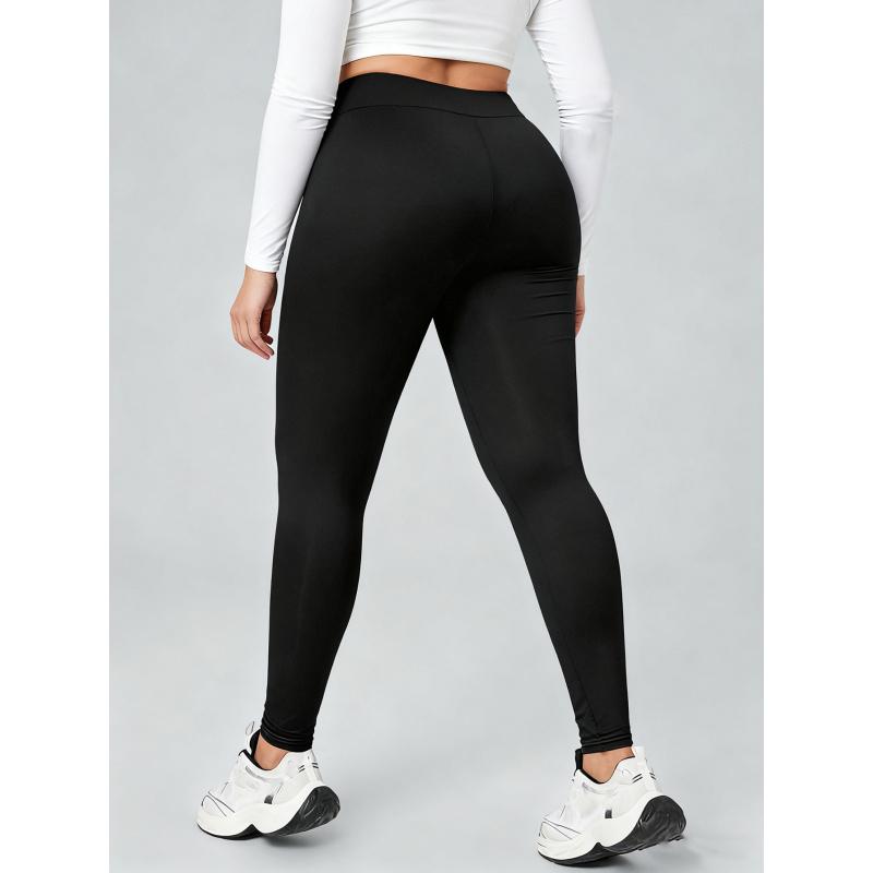 Женские леггинсы большого размера облегающего кроя, повседневные брюки, брюки облегающие бедра, узкие брюки