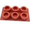 Reusable 6 Cavity Cylinder Cup Shape Mousse Cake Mold For Making Chocolate Muffin Ice S Glass Mould Kitchen Baking Tool