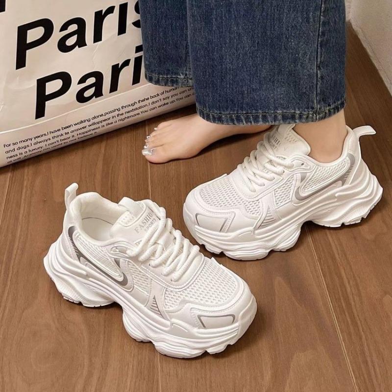 Fashion Dad's Shoes Skateboard Wome Platform Sneakers Flat Outdoor Comfortable Running Sports Shoe Tennis Shoes Woman 2024 Trend