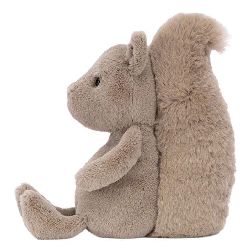 Jellycat Серия лесных животных Белка на иве Моэ Кукла Плюшевая кукла Высота 18 см